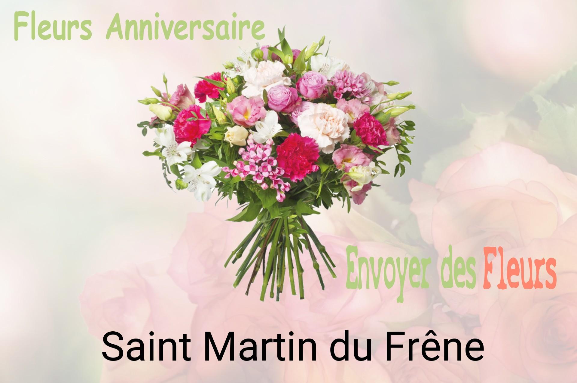 Bouquet de fleurs d’anniversaire livré à Saint-Martin-du-Frêne