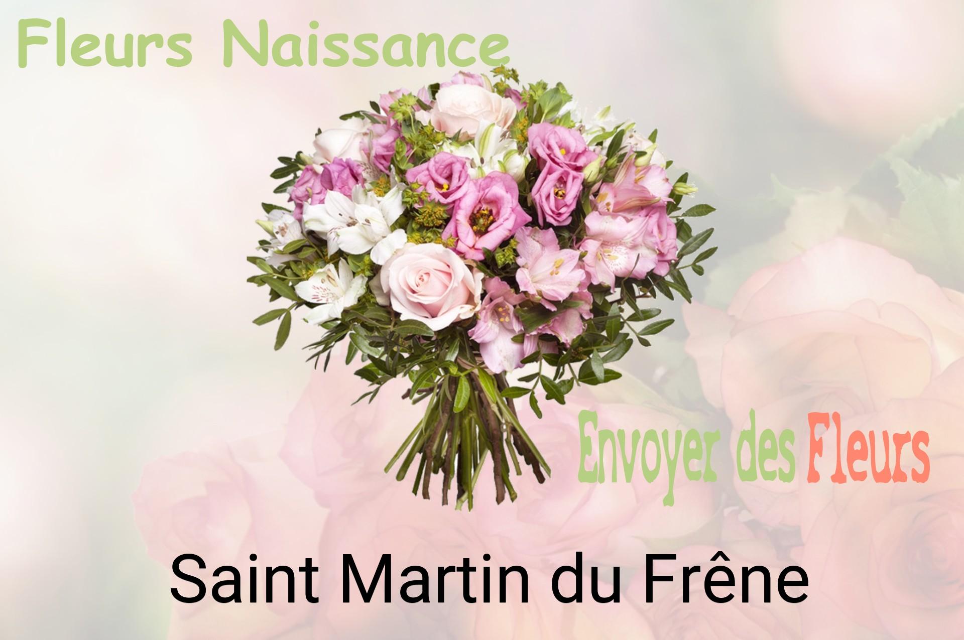 Bouquet de fleurs de naissance livré à Saint-Martin-du-Frêne