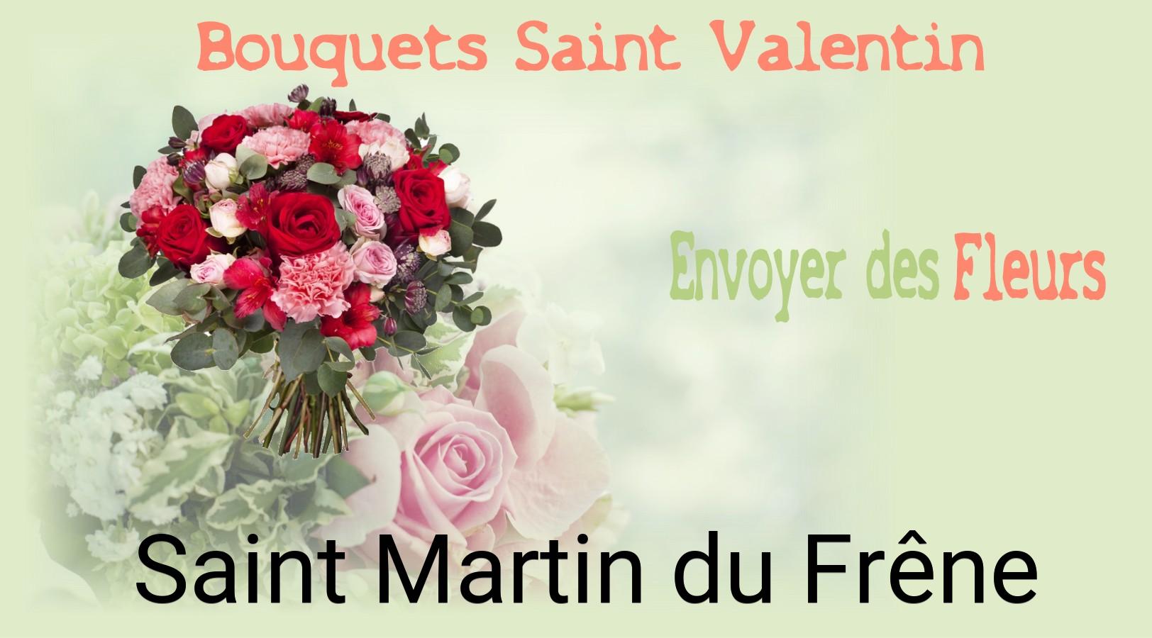 Roses de Saint-Valentin livrées à Saint-Martin-du-Frêne